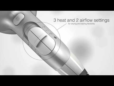 BRAUN HD 580 Plaukų džiovintuvas video