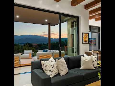 Custom Homes | Fly-Through | Indoor–Outdoor Living in Santa Fe, New Mexico