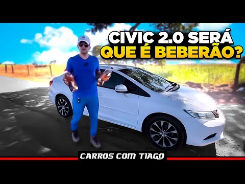 Teste de consumo Honda Civic 2.0 automático 2015 - será que é beberão?