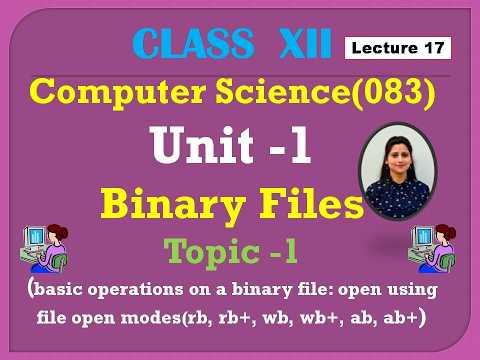 Binary Files In Python Read Write Append Modes In Binary Files