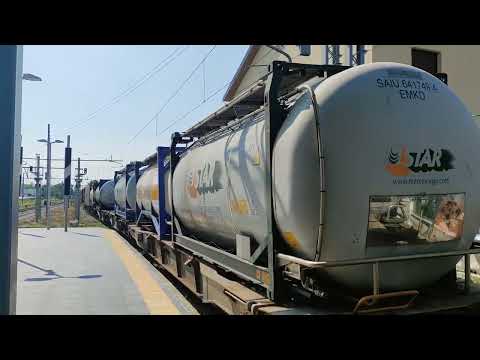 Una precedenza ( SBB) e due transiti ( DB cargo e Mercitalia)   alla stazione di Carimate