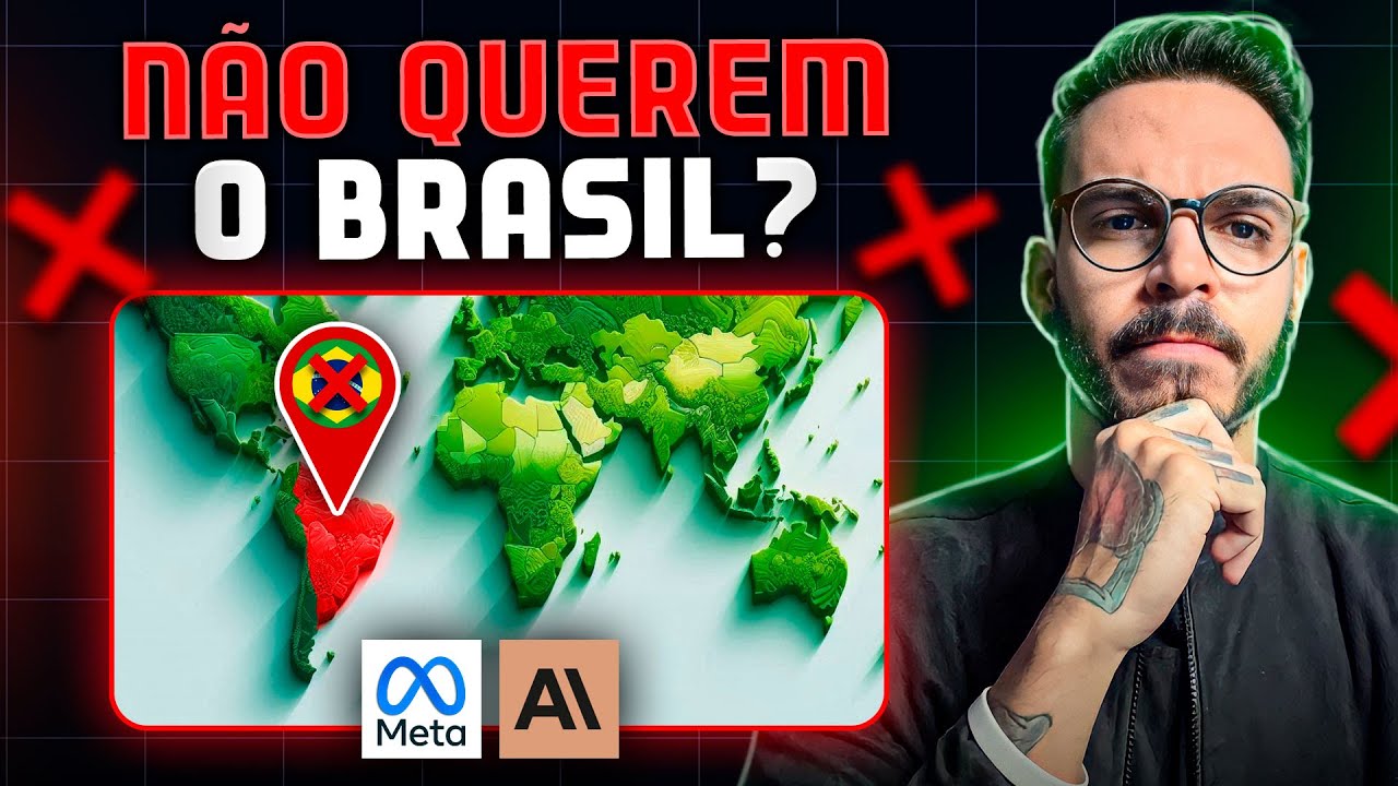 Empresas de IA estão DEIXANDO o BRASIL DE FORA? Entenda o REAL MOTIVO!
