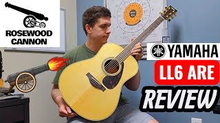 An Incredible Yamaha Dreadnought for under 1k | Comparing the LL6 ARE to a Vintage Martin D-28!