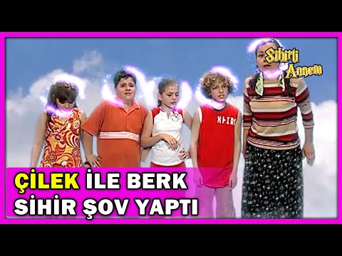 Çilek ile Berk Evdekilere Sihir Şovu Yaptı! - Sihirli Annem 62.Bölüm