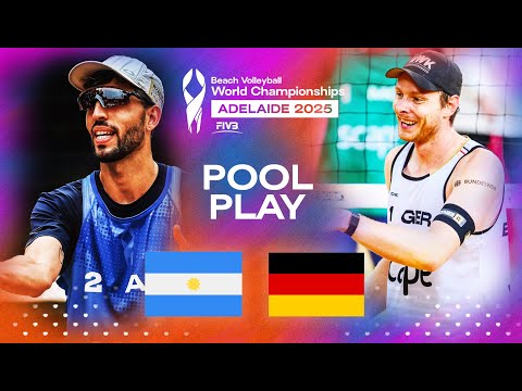 Capogrosso N./Capogrosso T. vs. Ehlers/Wickler - Beach World Championships 2025 | Highlights | Pool