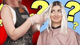 I Let Strangers On Omegle Pick My Hair Color!