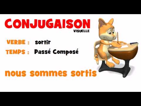 CONJUGAISON = sortir = Passé Composé