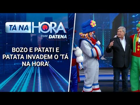 Bozo e Patati e Patata invadem o 'Tá na Hora'  | Tá na Hora (14/03/25)