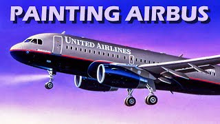 PAINTING AIRBUS AIRLINERS - A special 'behind-the-scenes' look at aircraft illustration!