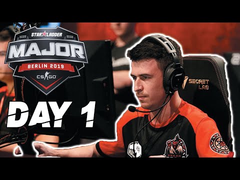 STARLADDER MAJOR BERLIN 2019 QUALIFIER - DAY 1 [CLIPS AND HIGHLIGHTS]