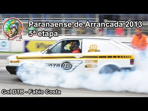 Gol Turbo B - Fabio Costa - 5ª etapa Paranaense de Arrancada 2013