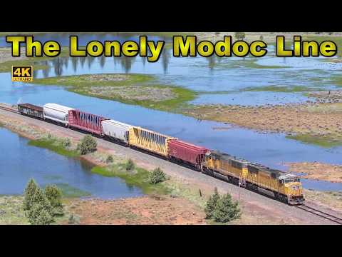 The Lonely Modoc Line (4K) | UP's Alturas Local | May 11, 2024