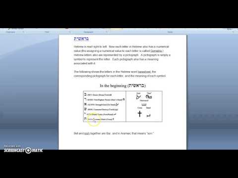 Genesis 1:1 | Strong Bible Study Episode 1