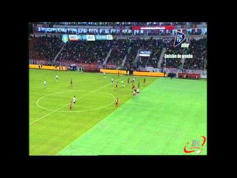 GOL DE BORGHELLO - INDEPENDIENTE 1 ALL BOYS 1 - FECHA 8 (22 09 2012)