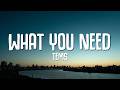 Tems - What You Need (Lyrics) | A COLORS SHOW