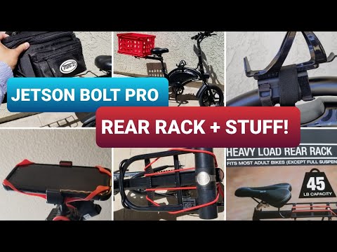 Jason Rear Rack JETSON BOLT PRO – REAR RACK & STUFF – INSTALLED – Sterling Wong ...