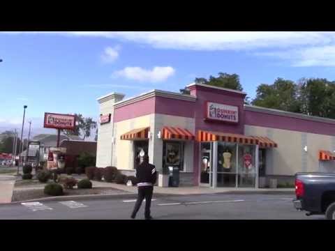 Trying Dunkin' Donuts New Reese's Peanut Butter Square Video