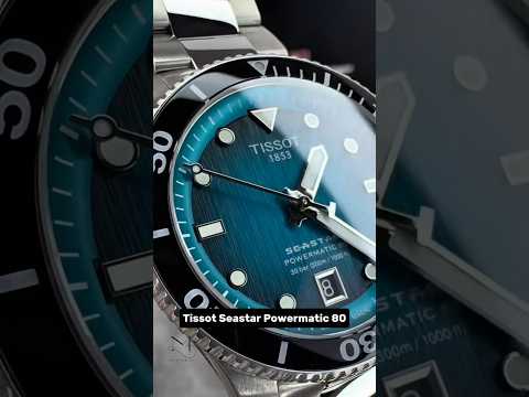 Tissot Seastar Powermatic 80 luxurious men's watch #elegantwatches #luxurywatchesformen #watches