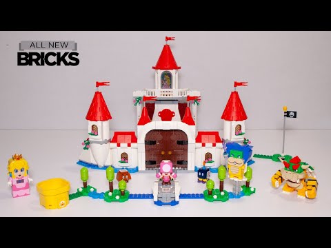 Vidéo LEGO Super Mario 71408 : Ensemble d'extension Le château de Peach