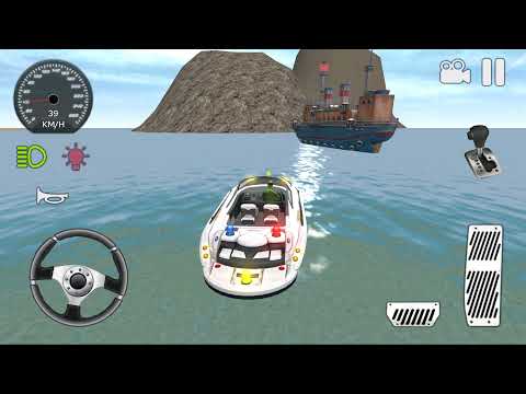 Coast Guard Police Rescue Simulator - Boat Games Android Gameplay On PC