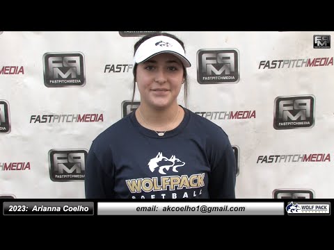 2023 Arianna Coelho 3.83 GPA - Third Base & Outfield Softball Skills Video - Lady Wolfpack 18 Gold