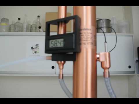 Close up on how to use Still Spirits Turbo 500 - cooling water and distillation explained