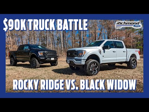 2022 Ford F-150: Rocky Ridge Vs. Black Widow