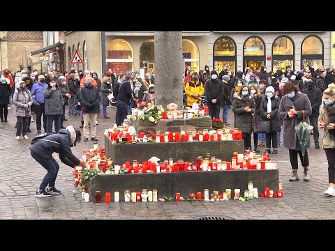 Schweigeminute für Opfer von Amokfahrt in Trier | AFP