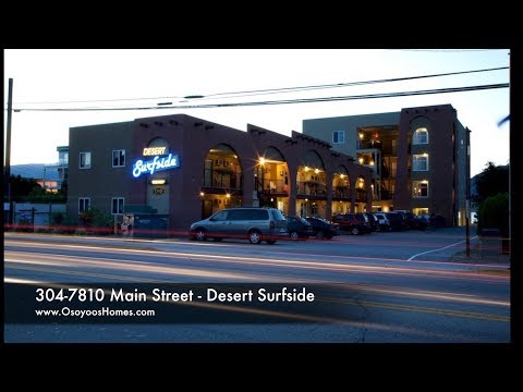304-7810 Main Street. Desert Surfside Resort Condo For Sale