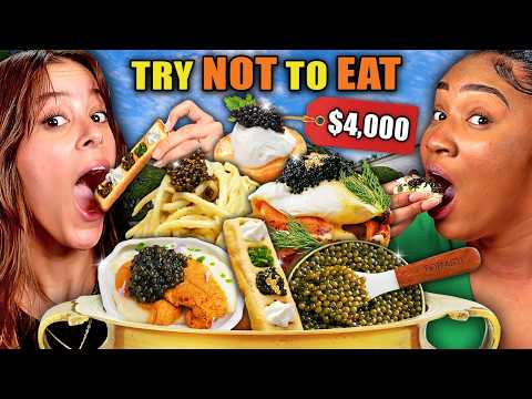Try Not To Eat - $4,000 Of Caviar! (Osetra, Siberian, Beluga) | People vs Food
