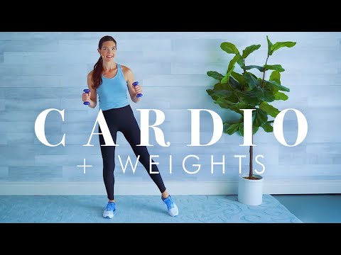 Cardio with Weights Workout for Seniors & Beginners // All Standing Exercises thumbnail