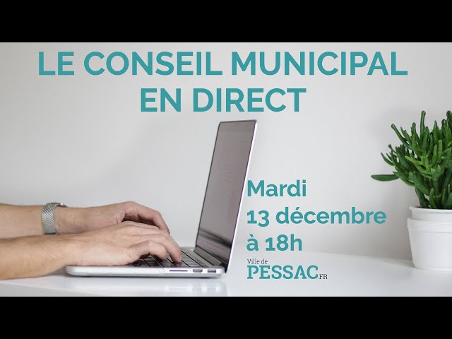 Conseil municipal du 13 décembre 2022