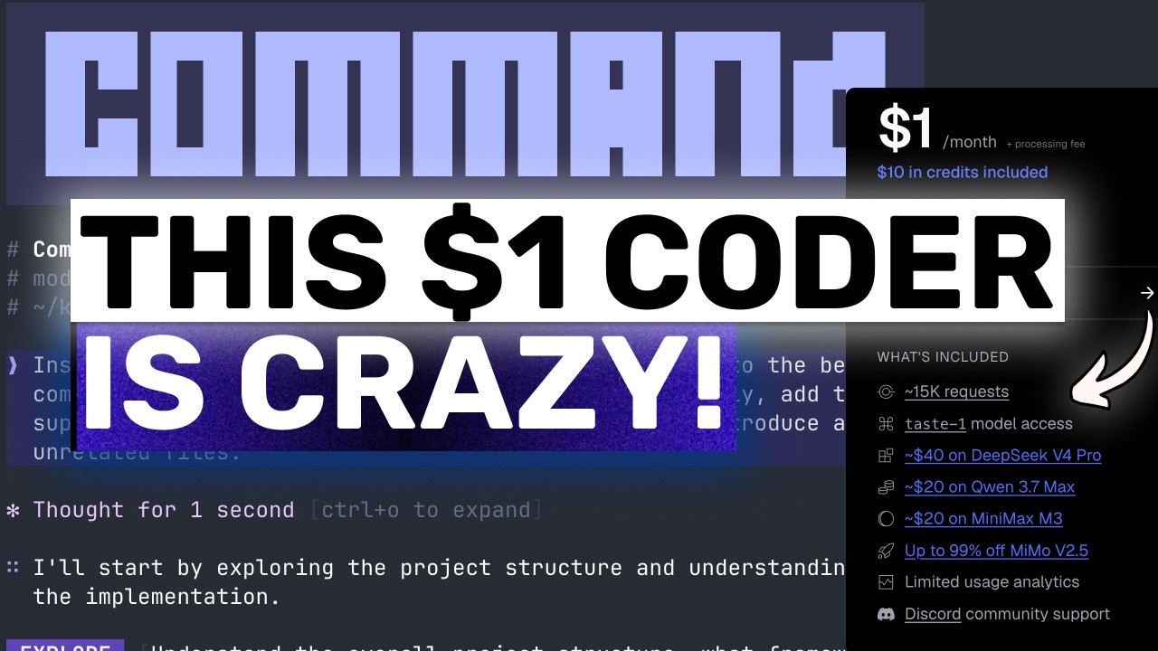 THE $1 CODER: This CODER COSTS $1 AND GIVES YOU $50 WORTH USAGE!