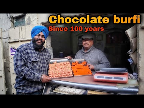 Pandit ji ki famous chocolate burfi since 1937