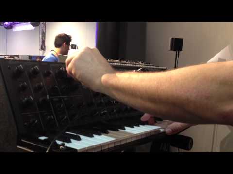 Nova Musik - Korg MS-20 Mini demo by Rich Formidoni at NAMM 2013
