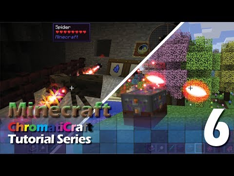 ChromatiCraft Tutorial v17 - Lumen Wire Settings & RF Radiator