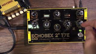 Video thumbnail for Gurus Echosex 2 T7E Delay by Eric Merrow