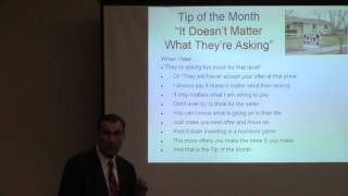 Tip of the Month "It Doesn't Matter What They're Asking" by Dennis Henson