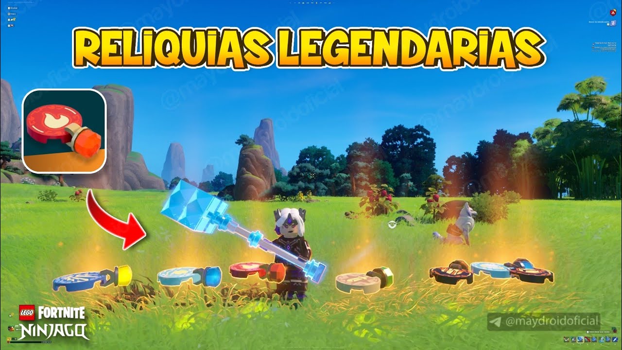 Cómo OBTENER RELIQUIAS LEGENDARIAS en LEGO Fortnite Ninjago FÁCIL Y RÁPIDO
