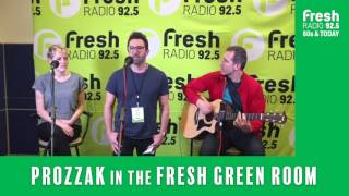 Prozzak in the Fresh Radio Green Room