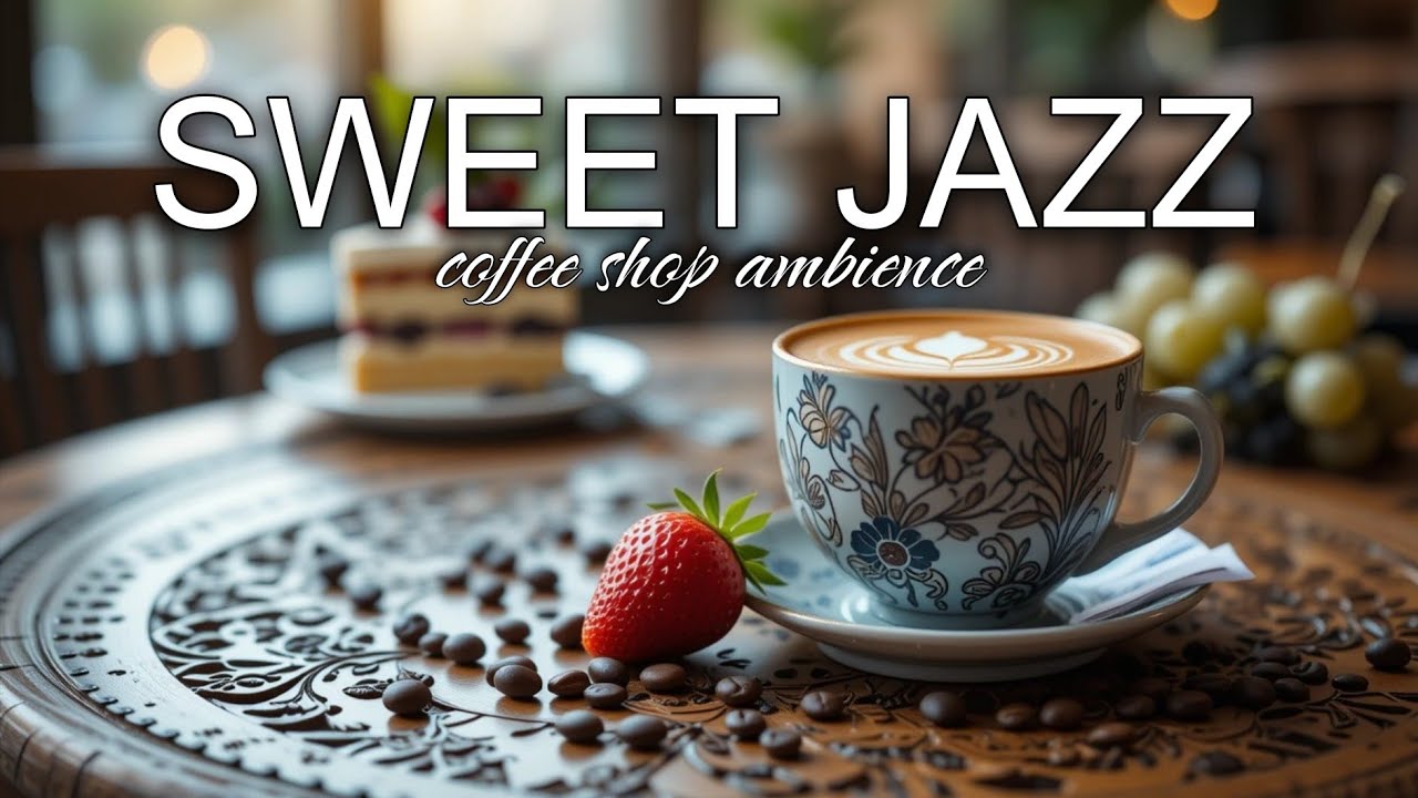 Sweet Jazz ☕ Smooth and Relaxing Jazz Music to Start a Cozy Day with Coffee and Calm Vibes