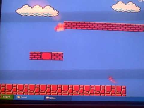 Midget Fire Mario 1-1