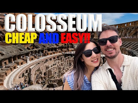 Inside the Colosseum & Roman Forum – Travel Vlog Rome | Beat the Crowds + Save Money