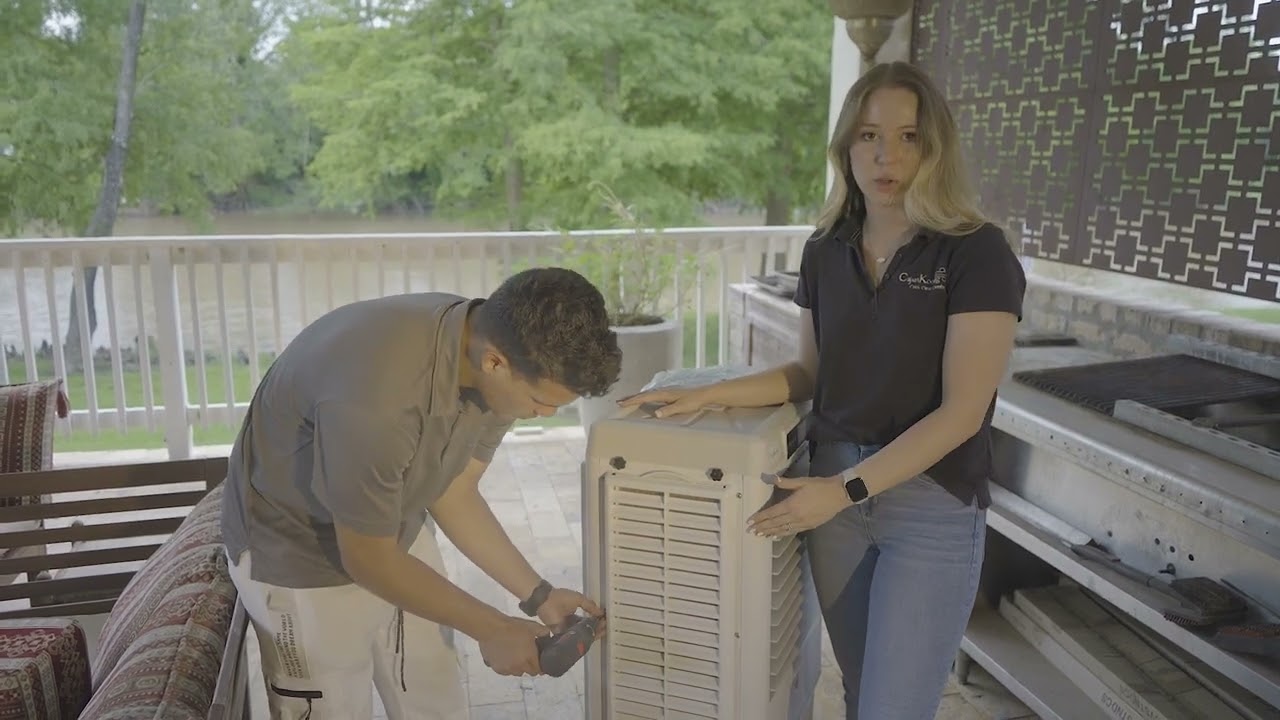 Unboxing The CK3000-S Cajun Kooling Evaporative Air Cooler