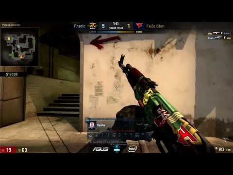 CS GO POV   Fnatic flusha vs FaZe mirage @ ESL One Cologne 2016