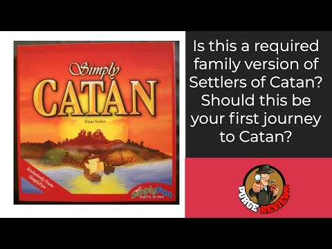 The Purge: # 3125 Simply Catan: The attempt at a family weight version of Settlers of Catan...did they succeed?