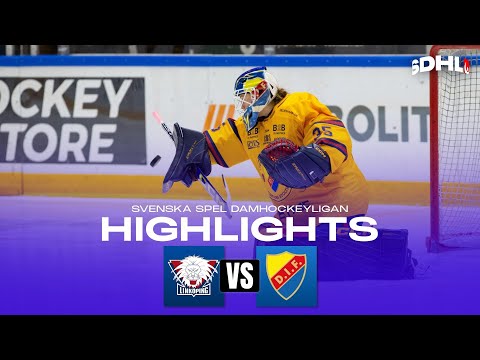 Highlights: Linköping HC - Djurgården Hockey | SDHL | Saab Arena | 2025-10-26