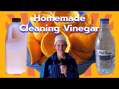 How to Make Bottled Homemade Citrus Vinegar - Step-by-Step Guide