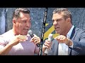 OSCAR DE LA HOYA VS VITOR BELFORT - FULL PRESS CONFERENCE & FACE OFF VIDEO