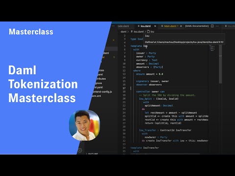 Daml Tokenisation Masterclass [2021]
